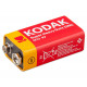 Батарейка Kodak 9v (6F22) / Крона /1 штука