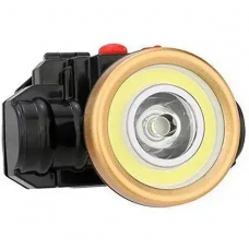 Акумуляторний ліхтарик на голову HeadLamp 0509-2 COB / Чорний