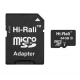 Картка пам'яті "Hi-Rali" microSDHC 64 гб +АДАПТЕР / UHS-1 / Чорний