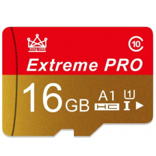 Картка пам'яті Memory Card Extreme Pro 16Gb micro SDHC Class 10 / UHS I / Червоний