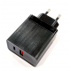 Зарядний пристрій AR-QC-PD / USB TYPE-C / Чорний