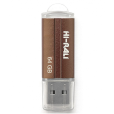 Флеш накопичувач USB Hi-Rali на 64 гб  / Бронзовий