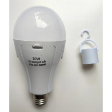 Світлодіодна лампочка LED bulb з акумулятором / Акумуляторна аварійна лампочка в патрон