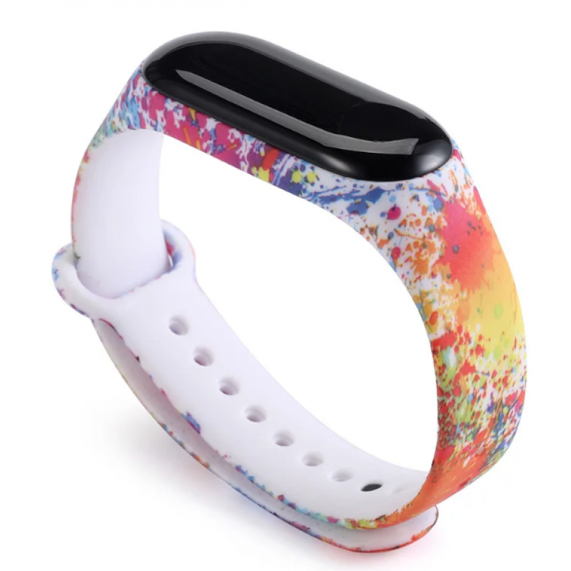 Ремінець на розумний браслет Xiaomi Mi Band 5/6 / Кольоровий