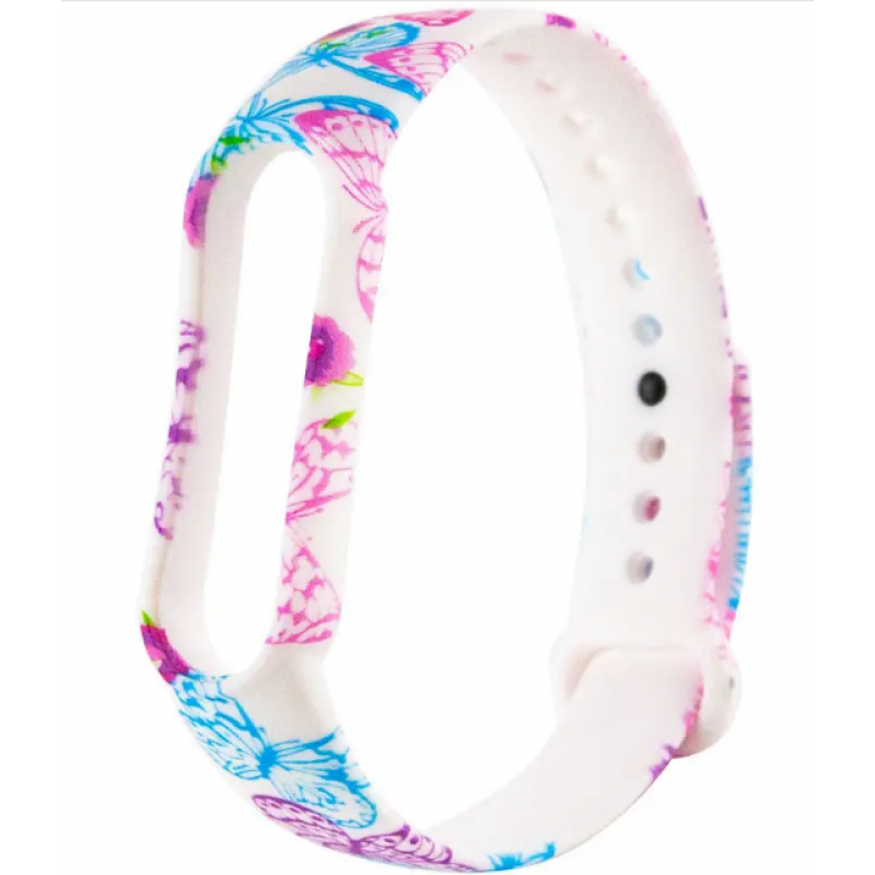 Ремешок на умный браслет Xiaomi Mi Band 5/6 / Цветной