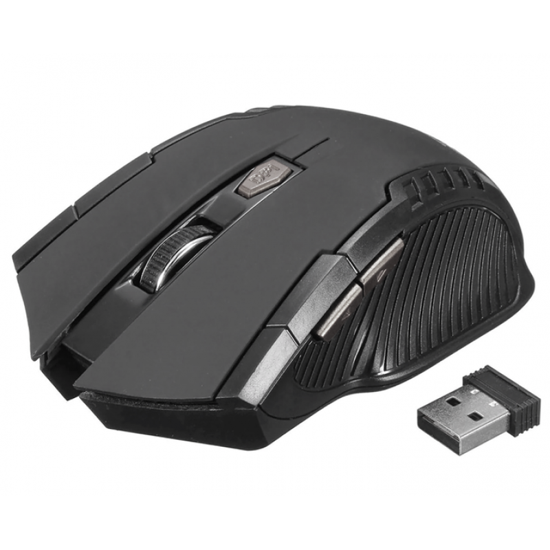 Бездротова мишка Wireless Mouse G-698 / Комп'ютерна мишка бездротовий 2.4GHz / Чорний