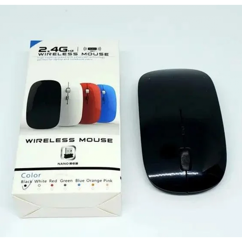 Беспроводная мышка Wireless Mouse G-132 / Комп'ютерна мишка бездротова 2.4GHz / Черный