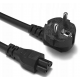 Блок живлення для ноутбука Lenovo N580 + Кабель для ноутбука 1.2 м / 3 pin / Чорний