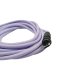 Магнитный кабель USLION 2 в 1 / Micro - USB / 540 градусов / Круглый / 100 см. / Фиолетовый