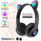 Бездротові навушники Cat Ear Headphones VZV-23M / Чорний