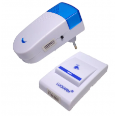 Бездротовий дверний дзвінок Luckarm Intelligent / 8603 / Білий+Синій