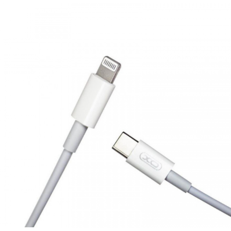 Кабель USB Type C-Lightning XO NB-Q189A / 20W / 1 метр / Білий