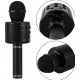 Bluetooth-мікрофон для караоке Handheld WS-858 / Чорний