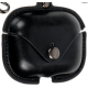 Шкіряний чохол для AIRPODS PRO PROTECTIVE CASE / Чорний