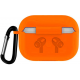 Чохол Silicon для AIRPODS PRO PROTECTIVE CASE / Помаранчевий