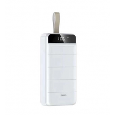 Зарядний Power Bank Remax RPP-185 50000mAh / Швидка зарядка 5 вольт / 2.1 Ампера / 50000 mAh / Білий