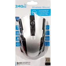 Бездротова мишка Wireless Mouse G-698 / Комп'ютерна мишка бездротовий 2.4GHz / Срібний