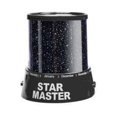 Нічник Star Master / світильник проєктор зоряного неба Gizmos / Чорний