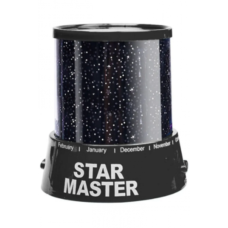 Нічник Star Master / світильник проєктор зоряного неба Gizmos / Чорний