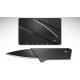Ніж–кредитка CardSharp / Кишеньковий ніж CardSharp / Чорний
