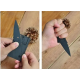 Ніж–кредитка CardSharp / Кишеньковий ніж CardSharp / Чорний