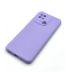 Чохол Fashion Silicone case (матовий) для Xiaomi Redmi 10C / Бузковий