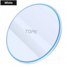 Безпровідний оригінальний зарядний пристрій TOPK B02W швидка зарядка 10W / Білий