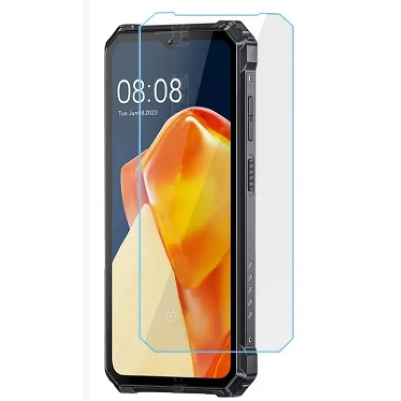 Загартоване захисне скло на смартфон Oukitel WP27 (вигляд 2)/ Прозоре