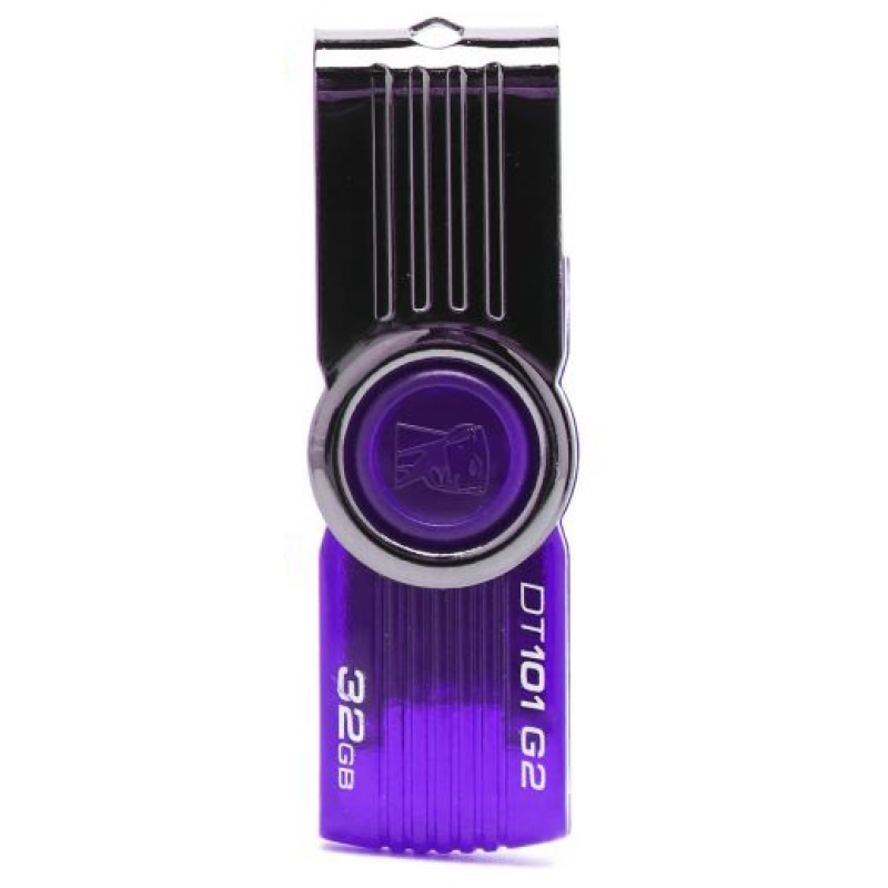 Флеш накопичувач USB на 16 гб / швидкість 3.0 Kingston DataTraveler DT101 G2/ Фіолетовий