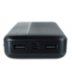 Зарядний Power Bank WUW Y94 / 2.1A / 20000 mAh / Чорний