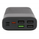 Зарядний Power Bank Borofone DBT01 / Швидка зарядка  / 40000 mAh / Чорний