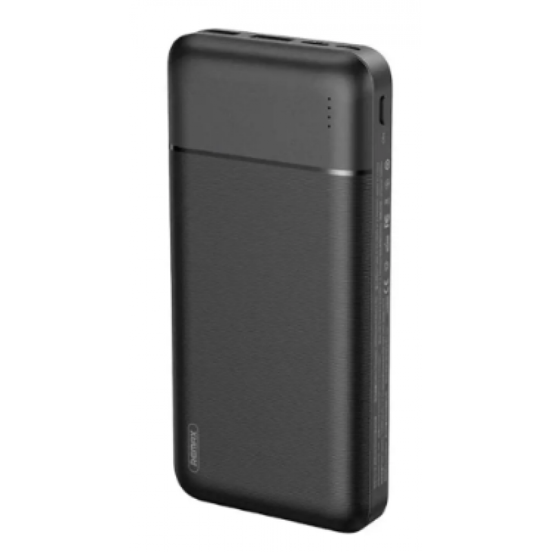 Зарядний Power Bank Remax RPP-166 Lango / 2.1A / 20000 mAh / Чорний