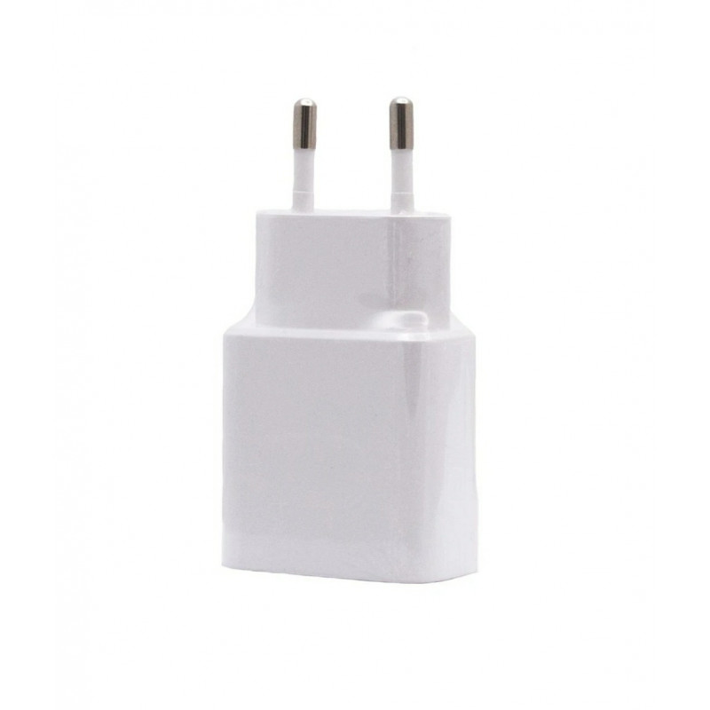 Зарядний блок живлення на 1 USB / 5V 2.0 А / Білий