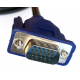 Кабель для монітора VGA-VGA / 10 метрів з феритами / Чорний