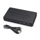 HDMI  mini розгалужувач 4K на 4 порти HDMI SPLITTER 1 in 4 / Чорний