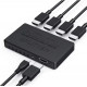 HDMI  mini розгалужувач 4K на 4 порти HDMI SPLITTER 1 in 4 / Чорний