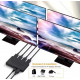 HDMI  mini розгалужувач 4K на 4 порти HDMI SPLITTER 1 in 4 / Чорний