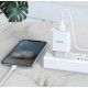 Зарядка USB Hoco C81A з кабелем Type-c \ 5V 2.1 А \ Білий