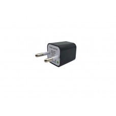 Блок живлення USB 5V 1A для кнопкових телефонів. розумних годинників \ Чорний