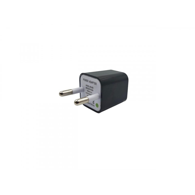 Блок живлення USB 5V 1A для кнопкових телефонів. розумних годинників \ Чорний