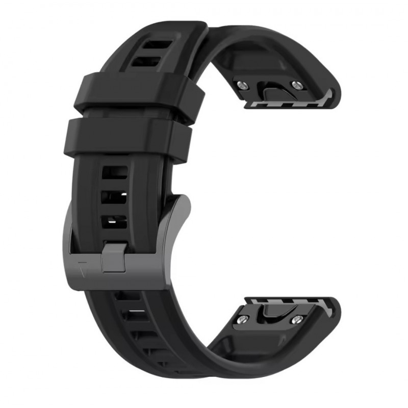 Ремінець QuickFit 20 мм. для годинників Garmin Fenix 8 43mm. \ Чорний