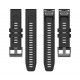 Ремінець QuickFit 20 мм. для годинників Garmin Fenix 8 43mm. \ Чорний