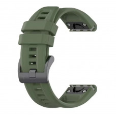 Ремінець QuickFit 20 мм. для годинників Garmin Fenix 8 43mm. \ Армійський зелений (Army Green)
