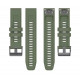 Ремінець QuickFit 20 мм. для годинників Garmin Fenix 8 43mm. \ Армійський зелений (Army Green)
