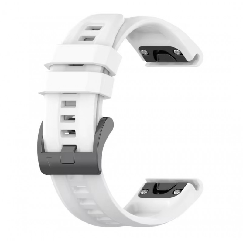 Ремінець QuickFit 20 мм. для годинників Garmin Fenix 8 43mm. \ Білий