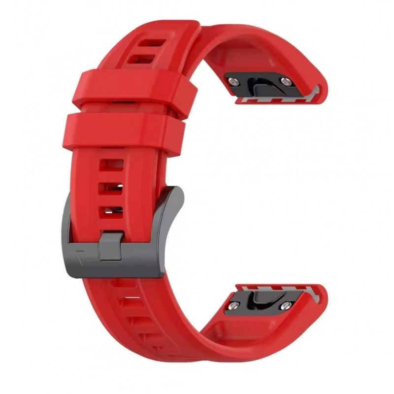 Ремінець QuickFit 20 мм. для годинників Garmin Fenix 8 43mm. \ Червоний