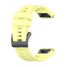 Ремінець QuickFit 20 мм. для годинників Garmin Fenix 8 43mm. \ Жовтий