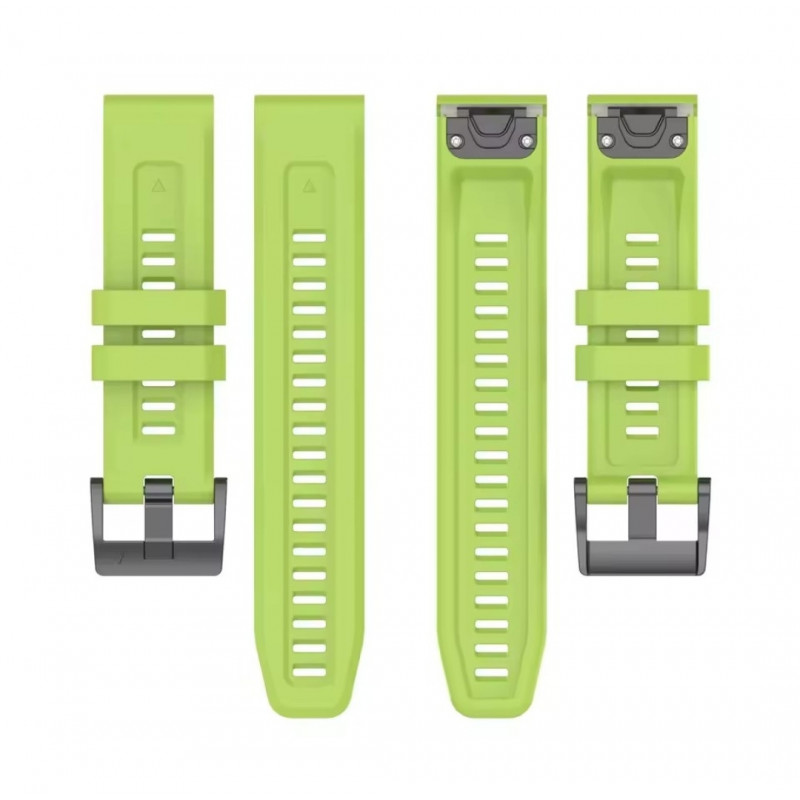 Ремінець QuickFit 20 мм. для годинників Garmin Fenix 8 43mm. \ Салатовий ( Green)