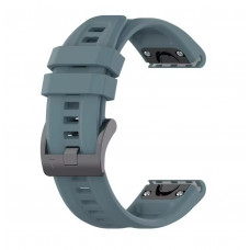 Ремінець QuickFit 20 мм. для годинників Garmin Fenix 8 43mm. \ Cіро-блакитний ( Rock Blue)