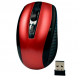Бездротова мишка Wireless Mouse G-109 / Комп'ютерна мишка бездротова 2.4GHz / Чорний-Червона